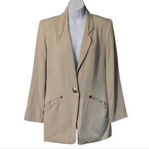 Saddle Ridge Vintage Tan Western Blazer